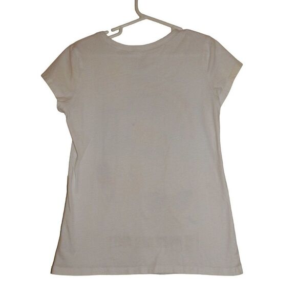 CHILDREN'S PLACE girl's medium 7/8 beach island time emoji graphic t-shirt - Picture 6 of 9